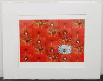 Fine Art Print on Paper - White Umbrella