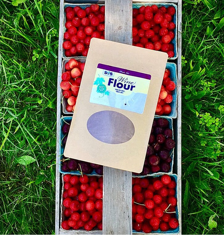 Pinot Noir Wine Flour. Gluten Free. Nutrition. Flavor. High Protein