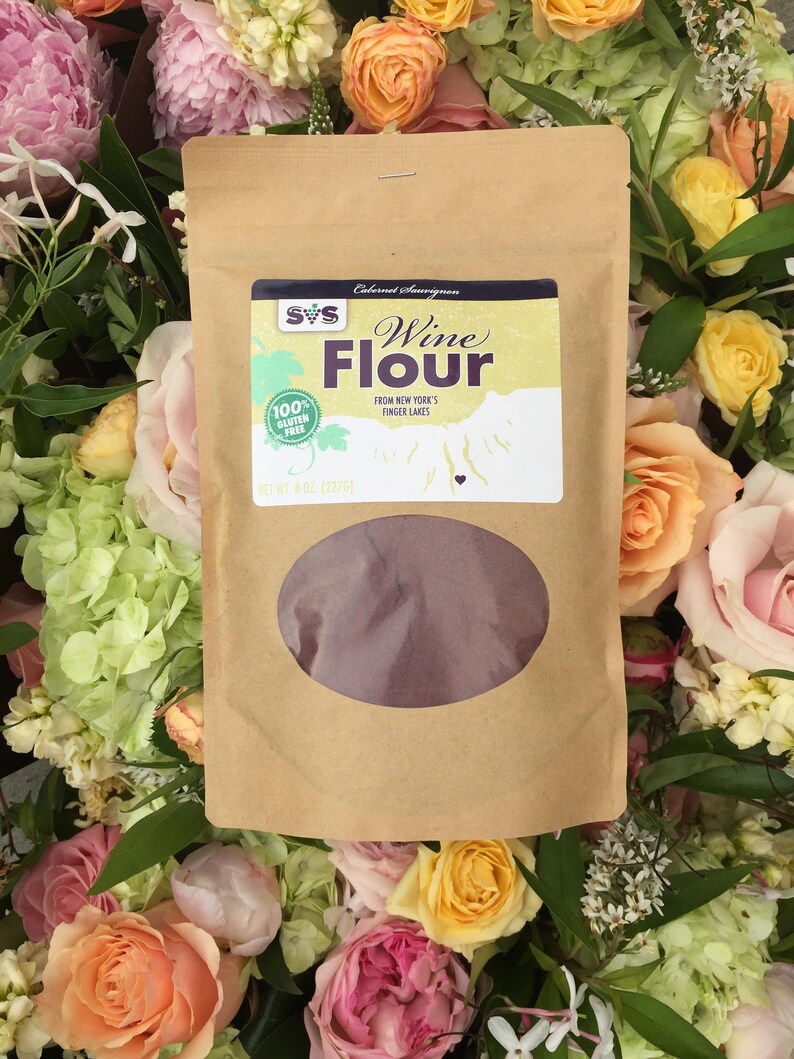 Wine Flour. Gluten Free. Nutrition. Flavor. High Protein. High