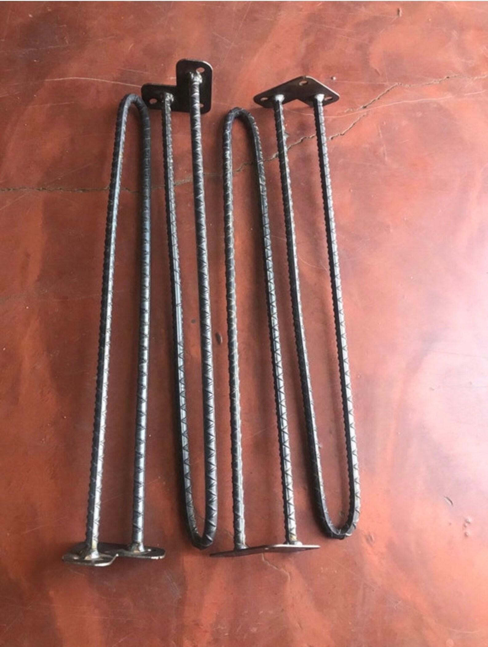 Rebar Hairpin Legs Set of 4 Free Shipping Etsy