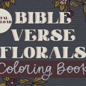 Digital Coloring Book, Coloring Book, Adult Coloring Book, Bible Coloring books, Christian Coloring Book, Printable coloring pages, Bible