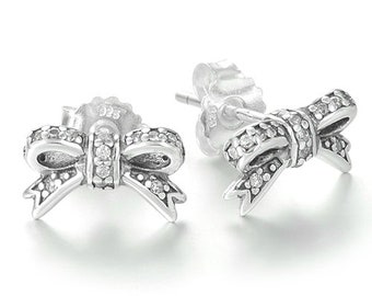 Pandora Bow Earring - Etsy