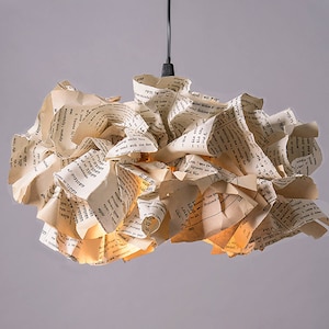 Lampada da libro XL, lampada da soffitto, lampada a sospensione, decorazione per ufficio da lettura, lampada a sospensione, lampada Boho