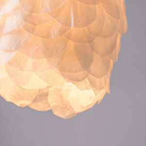 Pendant light,Paper Lamp, Ceiling White Romantic Lamp, Ceiling Hanging Light, Soft Light Fixture image 3