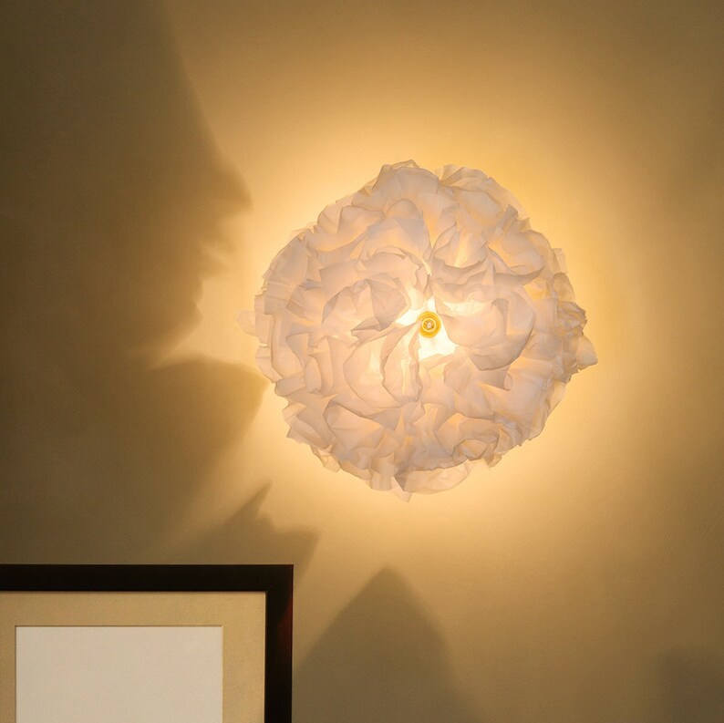 Wall Sconce Lighting Bedroom Light Fixture Rustic Clips Lamp Shade Romantic Free