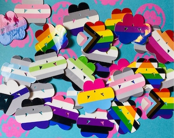 ¡Mini pegatinas de patas de orgullo!