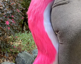 Cola de perro para disfraz de furry/cosplay