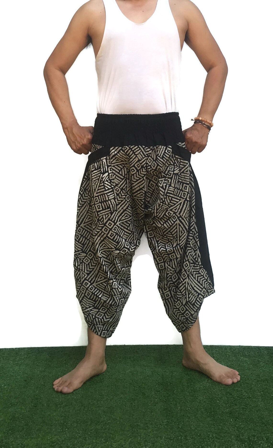 Japanese Clothes Japanese Fashion Thai Fisherman Pants | Etsy