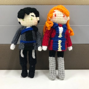 Fire Emblem Three Houses Ferdinand von Aegir and Hubert von Vestra Handmade Amigurumi