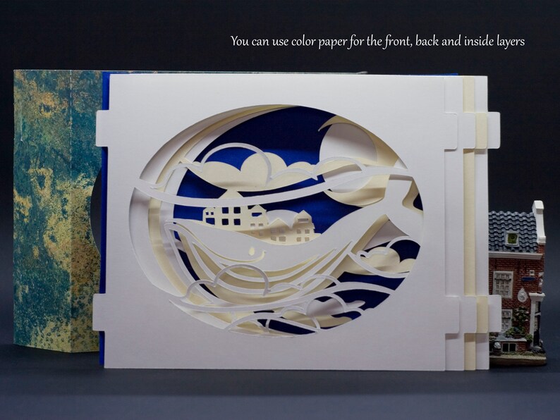 Download Instant Download 3d Pop Up Card Whale Dxf Pdf Papercut Template Svg Tunnel Card Diy Card Good Night Laser Cut Set Jpg Png Clip Art Art Collectibles Colonialgolfhart Com