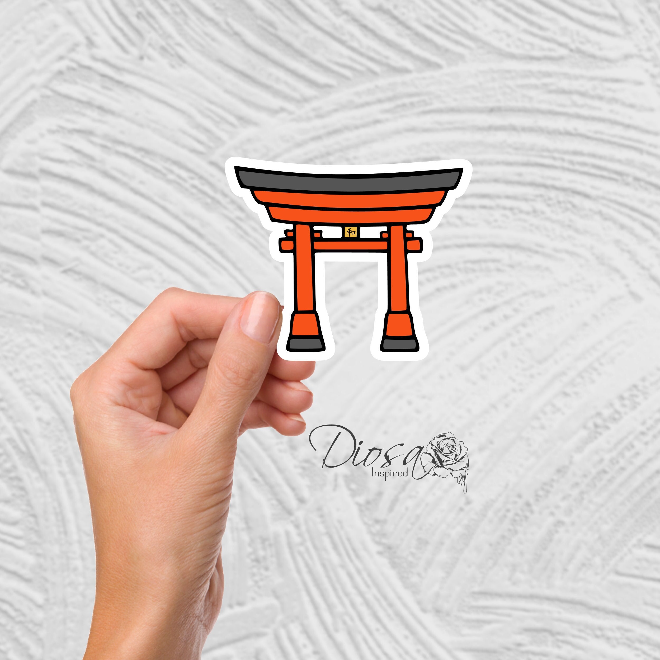 Torii Gate Sticker: Shinto Shrine, Kawaii Japanese Decal - Etsy