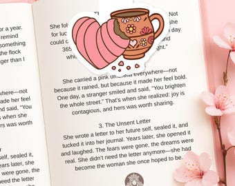 Concha & Cafecito Magnet Bookmark: Spanish Book Lover Gift