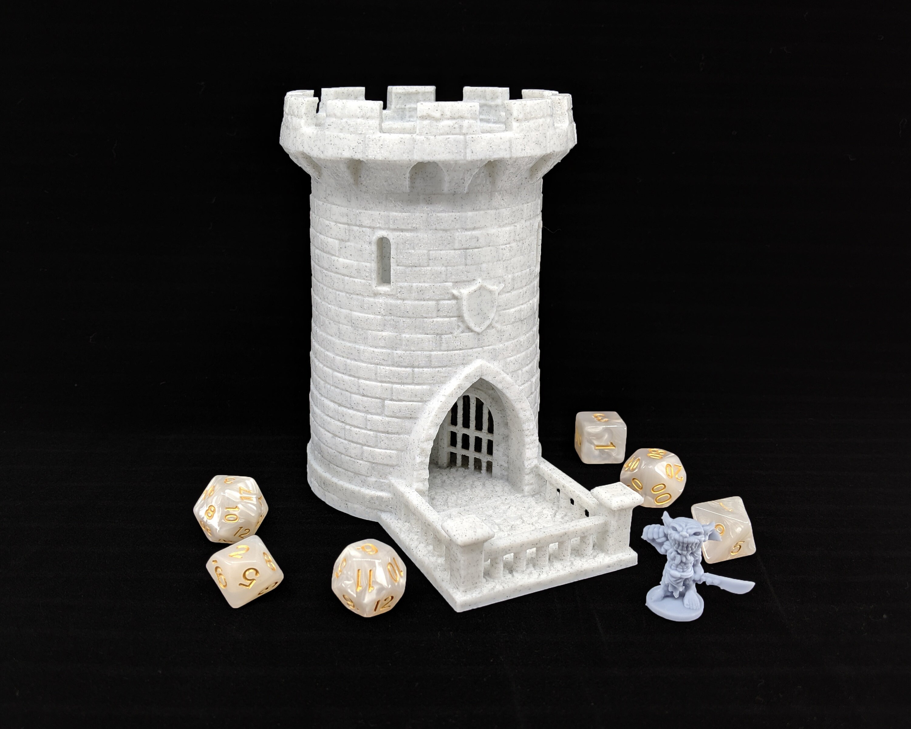 5 Lighted Dice Tower Dice Castle Dice Roller Dice Etsy