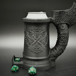 Ax Handle Can Cozy and Dice Tower Combined! For Dungeons and Dragons, DnD, RPG, Pathfinder.