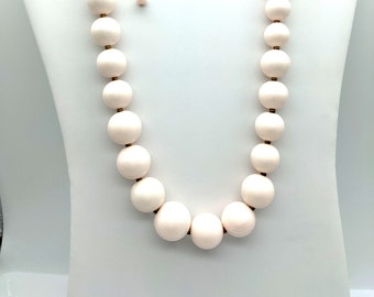 Joan Rivers Pale Pink Graduated Bead Necklace - 30-33" Adjustable