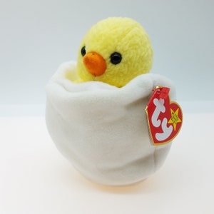 1999 Ty Beanie Baby Eggbert the Baby Chick - Gasport Tag