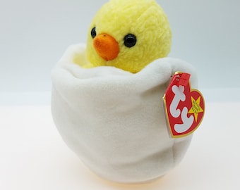 1999 Ty Beanie Baby Eggbert the Baby Chick - Gasport Tag