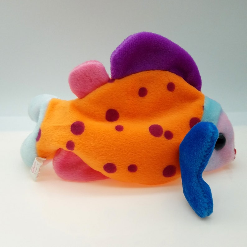 1999 Ty Beanie Baby Lips the Fish Etsy