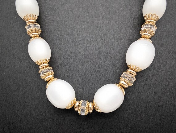 Napier Runway Moonglow Lucite Demi Parure Necklac… - image 7