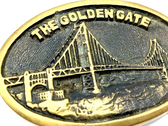 ベルトバックル ゴールデンゲートブリッジ ヴィンテージ品
