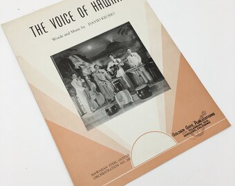 1941 The Voice of Hawaii by David Keoho for Hawaiian Steel Guitar