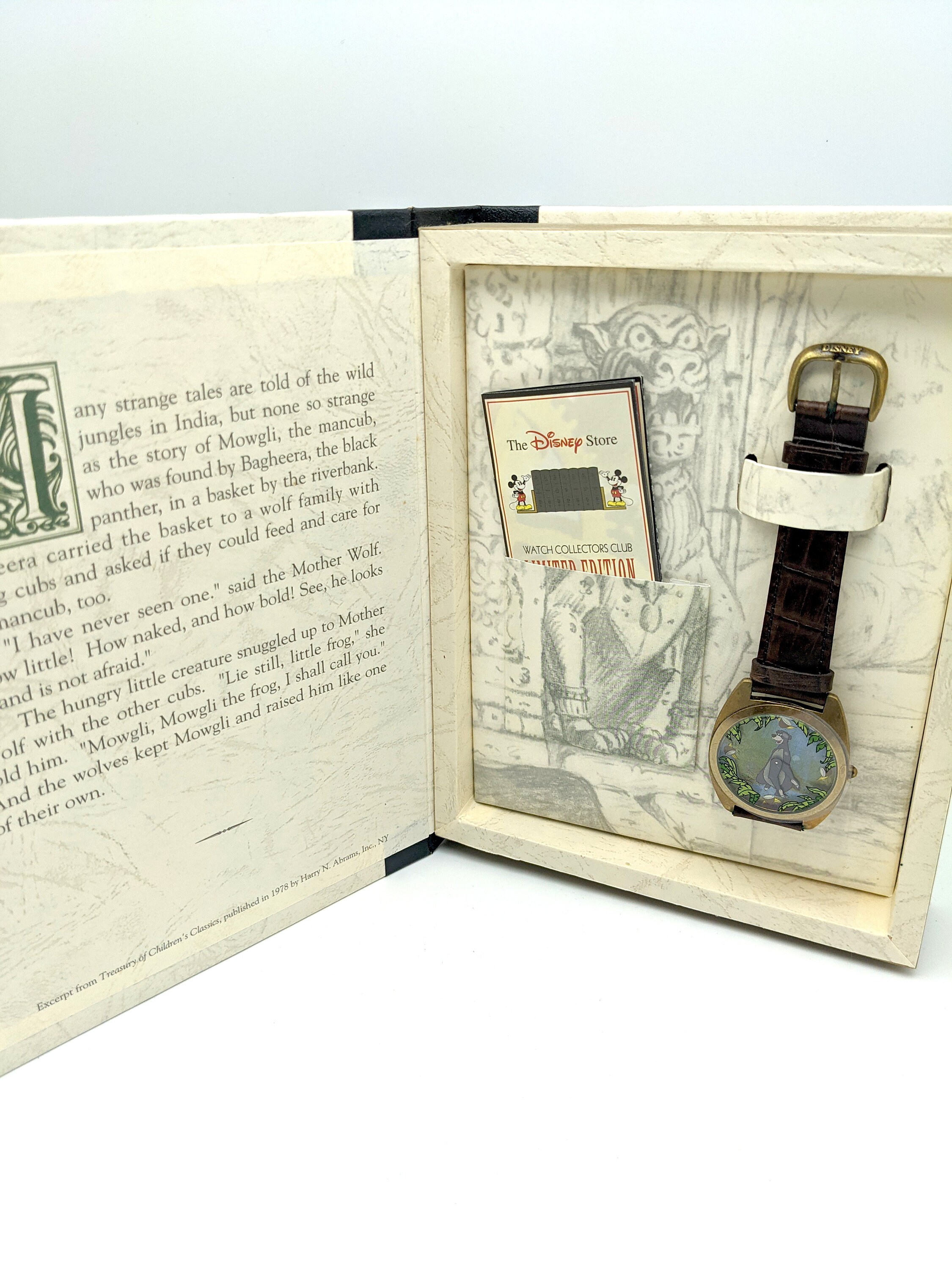 Limited Edition Fossil The Jungle Book Storybook Watch - Etsy 日本