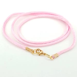 46 Colors! 2mm Satin Cord Necklace - Made to Order