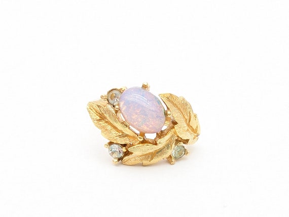 Vintage avon opal sale ring
