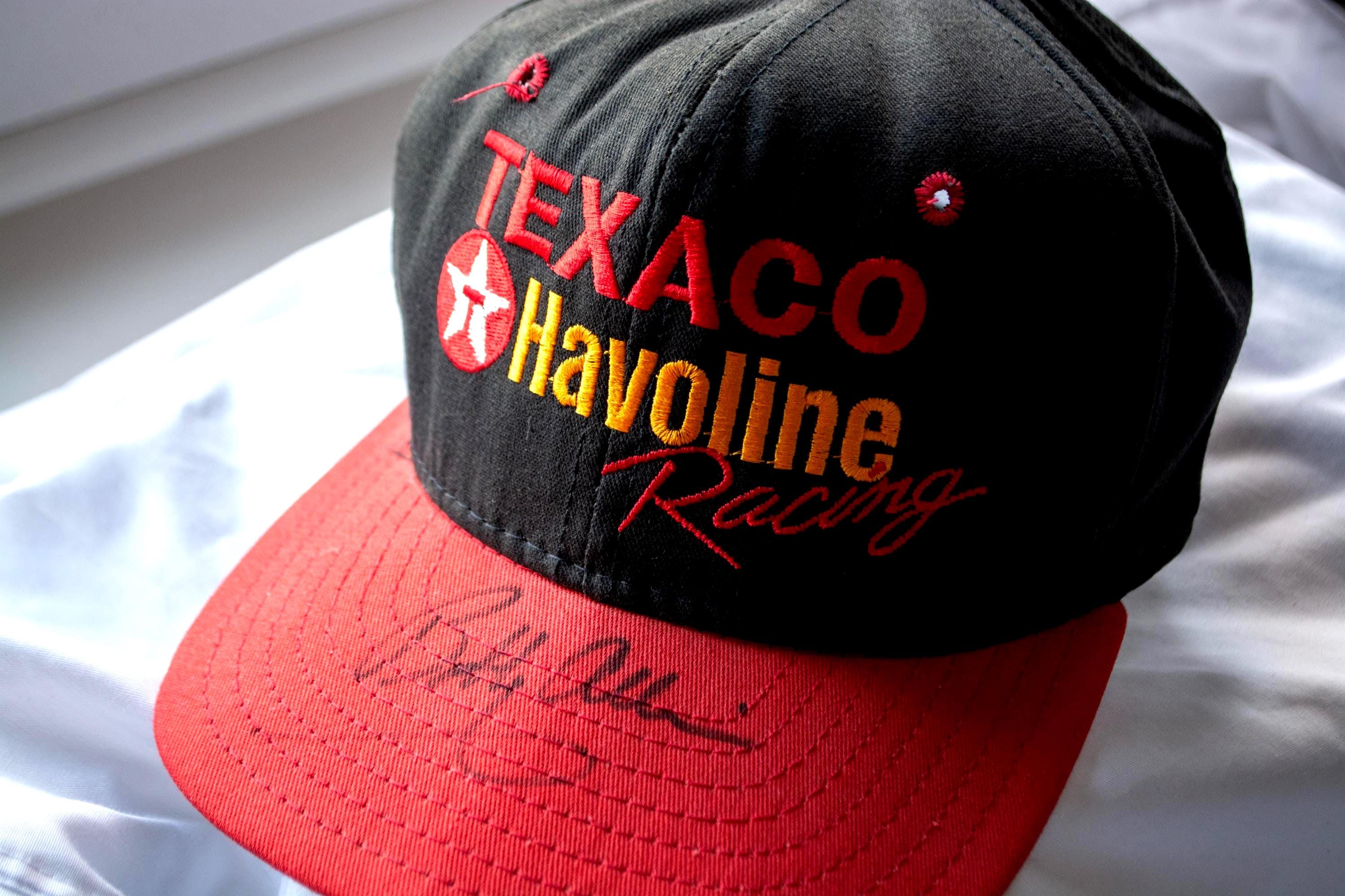 Bobby Allison Signed 1990s Texaco Havoline Racing Hat, Authentic