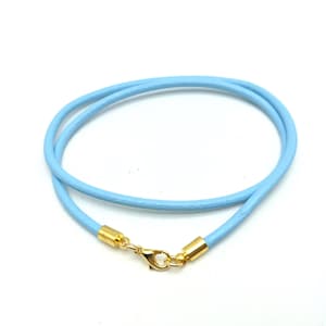 33 Colors! Custom Made 3mm Leather Cord Necklaces