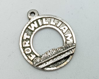 Vintage Sterling Silver Fort William, Scotland Charm