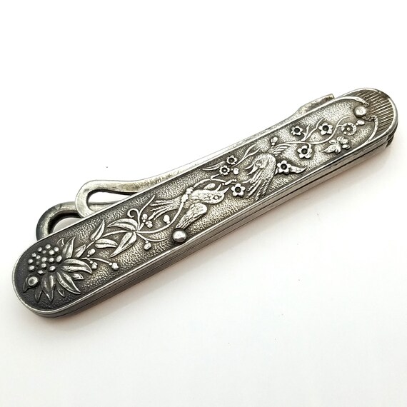 Antique Gorham Silver Victorian Double Button Hook