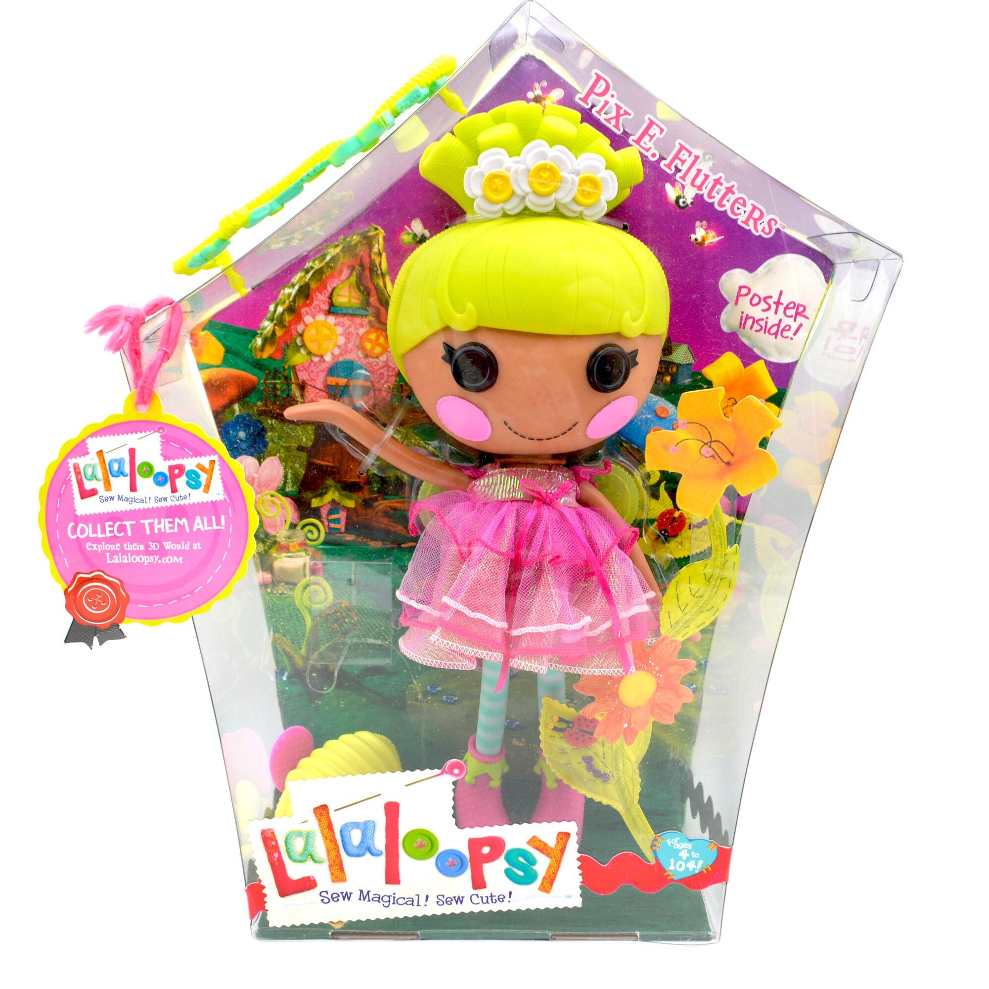 TODAYFUL - la_poupee  Full Size Lalaloopsy Pix E. Flutters Full Size Doll -12