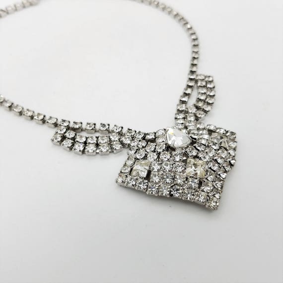 Stunning, Like New, 1950's Vintage Rhinestone Cho… - image 1