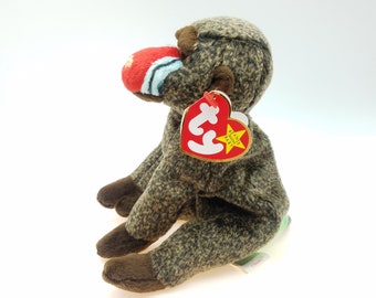 1999 Ty Beanie Baby Cheeks the Baboon