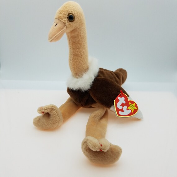 ostrich ty beanie baby