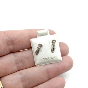 Sterling Silver Cowboy / Vaquero Stud Earrings