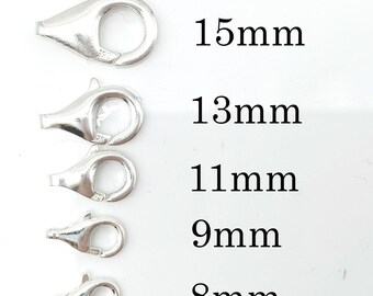 Add or Upgrade a Sterling Silver Lobster Clasp (see details for requirements)