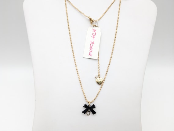 ネックレス・ペンダント Ball Chain Bow Necklace Ball Chain Bow Necklace - Etsy