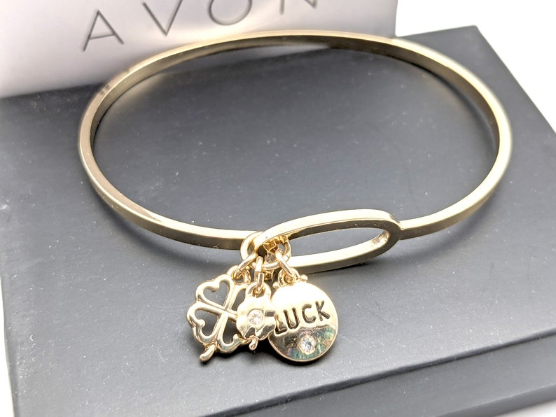 Vintage Avon Mini Charms Luck Bracelet