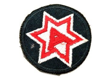 Vintage US Army 6th Infantry A in Star Patch