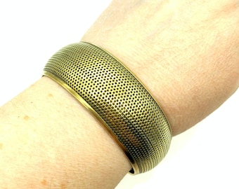 Vintage Brass Bangle Bracelet