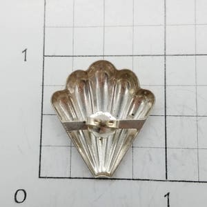 Vintage Sterling Silver Shell Stud Earrings image 7