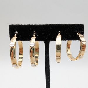 Cartier style hoop earrings cheap