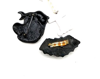 40pcs Épingles D'Halloween, Chapeau De Sorcière Crâne