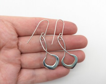 Vintage Sterling Silver Dangle Earrings