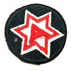 US Army 6th Infantry A in Star Patch