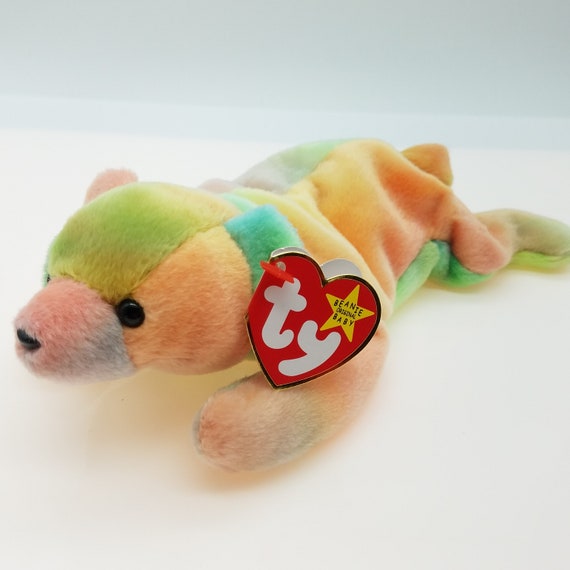 tie dye beanie baby