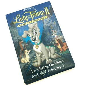 Speldbutton Disney Lady & The Tramp II-filmreclame