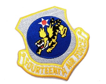 Vintage Fourteenth Air Force Flying Tigers Pocket Patch